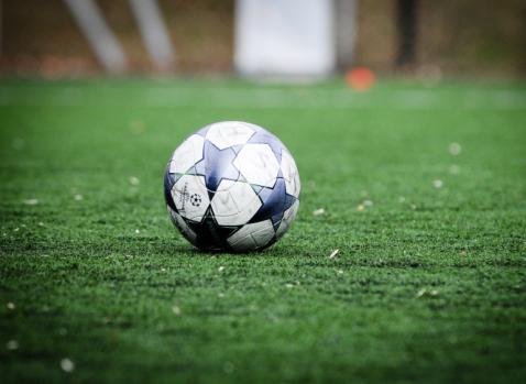 Photographie d'un ballon de foot