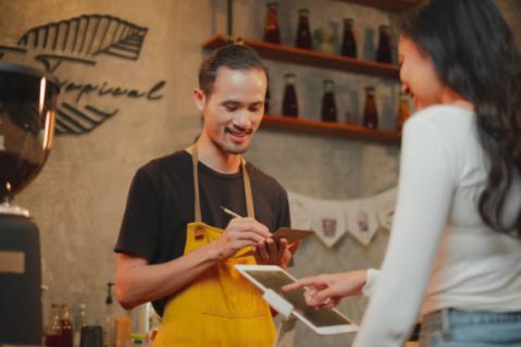 Illustration de l'article Terminal de paiement tactile : la problématique des personnes aveugles