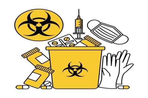 Illustration de l'article Déchets des activités de soins : un risque particulier ?