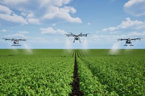 Illustration de l'article Produits phytosanitaires : détails sur la pulvérisation par drone