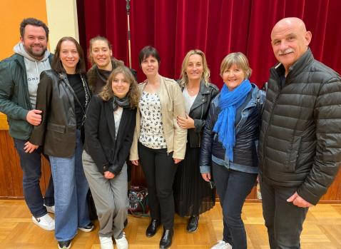 Photographie des équipes de PMA