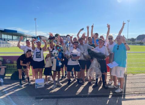 Photographie des vainqueurs du tournoi